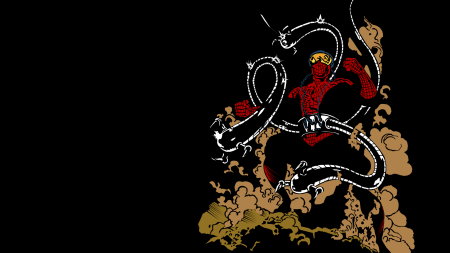 Octo-Spidey Wallpaper